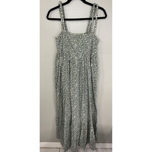 Mirth Green Floral Maxi Dress